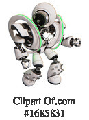 Robot Clipart #1685831 by Leo Blanchette