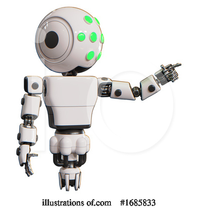 Royalty-Free (RF) Robot Clipart Illustration by Leo Blanchette - Stock Sample #1685833