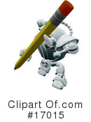 Robot Clipart #17015 by Leo Blanchette