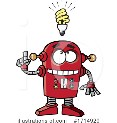 Robot Clipart #1714920 by toonaday