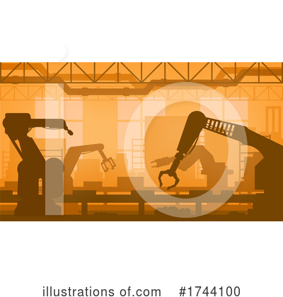 Royalty-Free (RF) Robot Clipart Illustration by Vector Tradition SM - Stock Sample #1744100