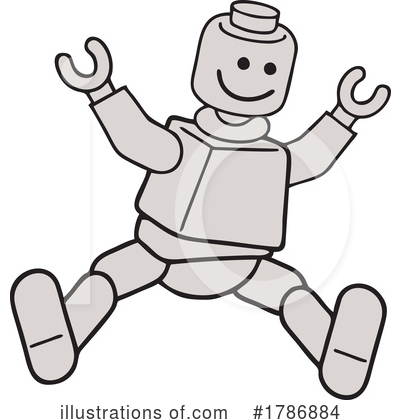 Royalty-Free (RF) Robot Clipart Illustration by Johnny Sajem - Stock Sample #1786884