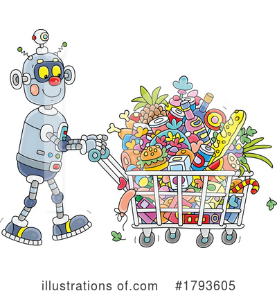 Robot Clipart #1793605 by Alex Bannykh