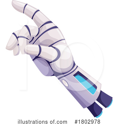 Royalty-Free (RF) Robot Clipart Illustration by Vector Tradition SM - Stock Sample #1802978