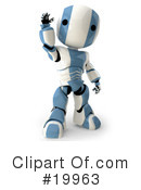 Robot Clipart #19963 by Leo Blanchette