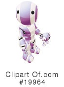 Robot Clipart #19964 by Leo Blanchette