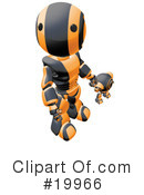 Robot Clipart #19966 by Leo Blanchette
