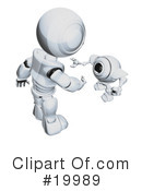 Robot Clipart #19989 by Leo Blanchette