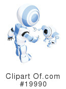 Robot Clipart #19990 by Leo Blanchette