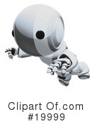 Robot Clipart #19999 by Leo Blanchette