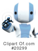 Robot Clipart #20299 by Leo Blanchette