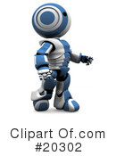 Robot Clipart #20302 by Leo Blanchette