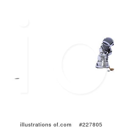 Royalty-Free (RF) Robot Clipart Illustration by KJ Pargeter - Stock Sample #227805