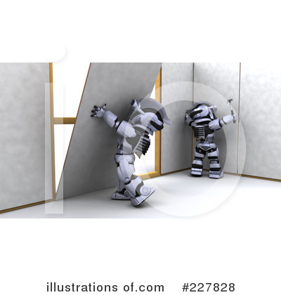 Royalty-Free (RF) Robot Clipart Illustration by KJ Pargeter - Stock Sample #227828