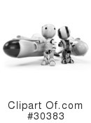 Robot Clipart #30383 by Leo Blanchette