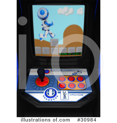 Video Game Clipart #30984 by Leo Blanchette