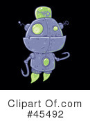 Robot Clipart #45492 by John Schwegel