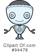 Robot Clipart #94478 by Cory Thoman