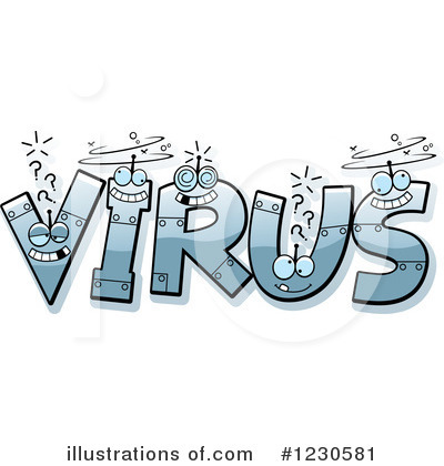Virus Clipart #1230581 by Cory Thoman