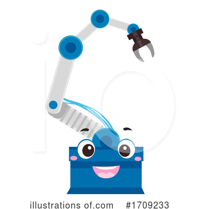 Royalty-Free (RF) Robotic Clipart Illustration by BNP Design Studio - Stock Sample #1709233