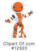 Robots Clipart #12923 by Leo Blanchette