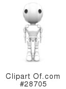Robots Clipart #28705 by Leo Blanchette