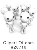 Robots Clipart #28718 by Leo Blanchette