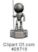 Robots Clipart #28719 by Leo Blanchette