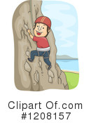 Rock Climbing Clipart #1208157 by BNP Design Studio