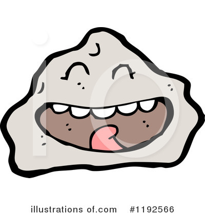 Royalty-Free (RF) Rock Clipart Illustration by lineartestpilot - Stock Sample #1192566