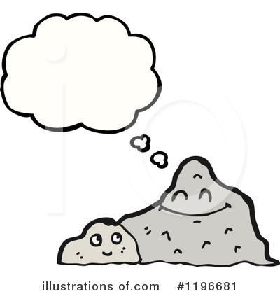 Royalty-Free (RF) Rock Clipart Illustration by lineartestpilot - Stock Sample #1196681