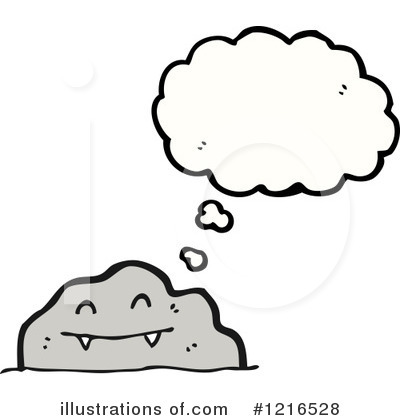 Royalty-Free (RF) Rock Clipart Illustration by lineartestpilot - Stock Sample #1216528
