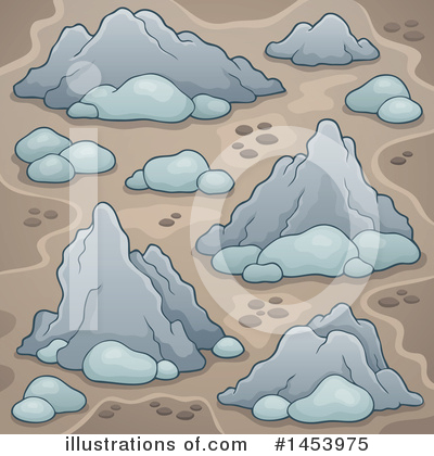 Royalty-Free (RF) Rock Clipart Illustration by visekart - Stock Sample #1453975