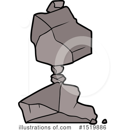 Royalty-Free (RF) Rock Clipart Illustration by lineartestpilot - Stock Sample #1519886