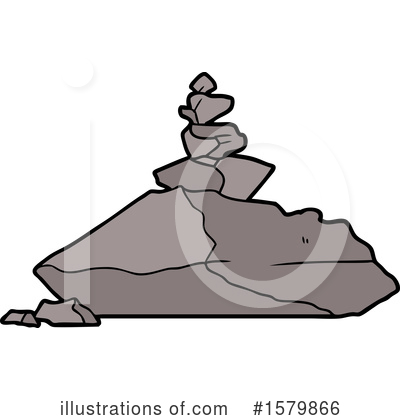 Royalty-Free (RF) Rock Clipart Illustration by lineartestpilot - Stock Sample #1579866