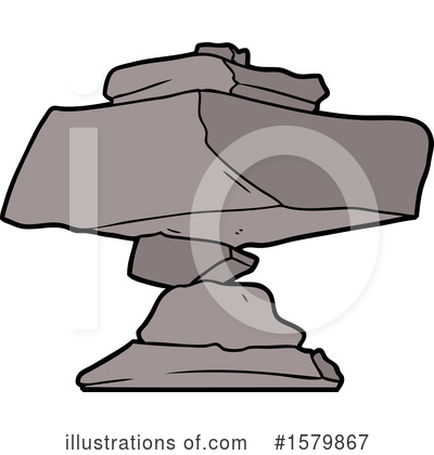 Royalty-Free (RF) Rock Clipart Illustration by lineartestpilot - Stock Sample #1579867