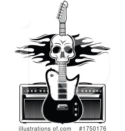 Royalty-Free (RF) Rock Music Clipart Illustration by Vector Tradition SM - Stock Sample #1750176