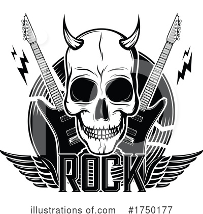Royalty-Free (RF) Rock Music Clipart Illustration by Vector Tradition SM - Stock Sample #1750177