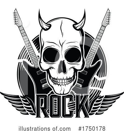 Royalty-Free (RF) Rock Music Clipart Illustration by Vector Tradition SM - Stock Sample #1750178