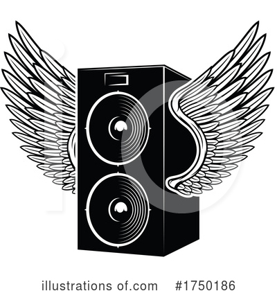 Music Speaker Clipart #1750186 by Vector Tradition SM