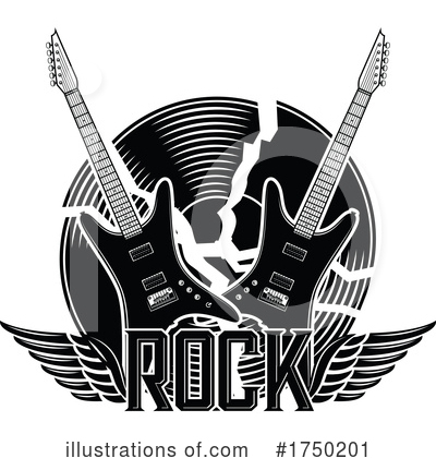 Royalty-Free (RF) Rock Music Clipart Illustration by Vector Tradition SM - Stock Sample #1750201