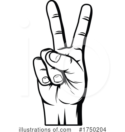 Hand Gesture Clipart #1750204 by Vector Tradition SM