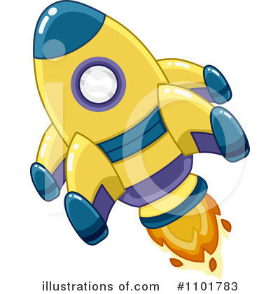 Royalty-Free (RF) Rocket Clipart Illustration by BNP Design Studio - Stock Sample #1101783