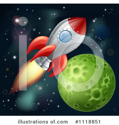 Rocket Clipart #1118851 by AtStockIllustration