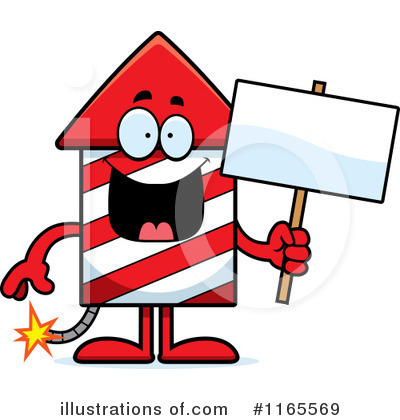 Fireworks Clipart #1165569 by Cory Thoman
