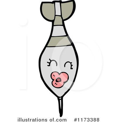 Royalty-Free (RF) Rocket Clipart Illustration by lineartestpilot - Stock Sample #1173388