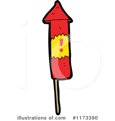 Royalty-Free (RF) Rocket Clipart Illustration by lineartestpilot - Stock Sample #1173390
