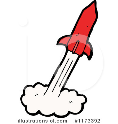 Royalty-Free (RF) Rocket Clipart Illustration by lineartestpilot - Stock Sample #1173392