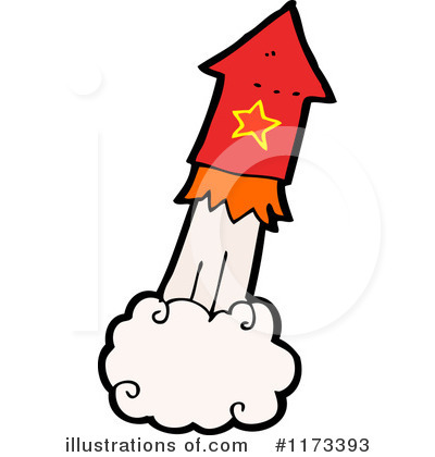 Royalty-Free (RF) Rocket Clipart Illustration by lineartestpilot - Stock Sample #1173393