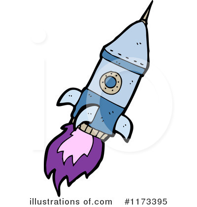 Royalty-Free (RF) Rocket Clipart Illustration by lineartestpilot - Stock Sample #1173395